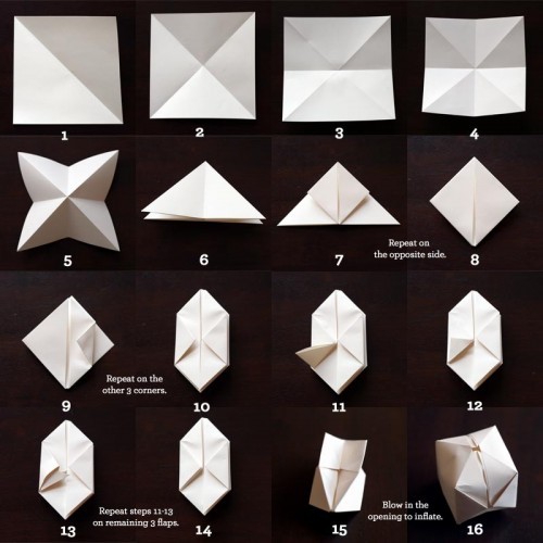 折元宝的方法图解图片
