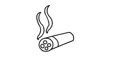 禁烟标志的画法动画教程