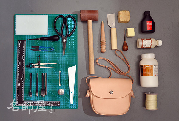 用皮革制作DIY手工漂亮包包的详细教程╭★肉丁网