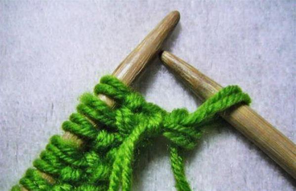 围巾编织双元宝针的织法详细步骤图解教程