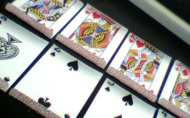 扑克牌叠果盘步骤图解