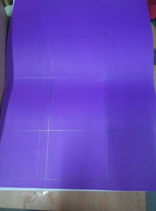 教你用彩纸折叠简单漂亮实用的礼品盒
