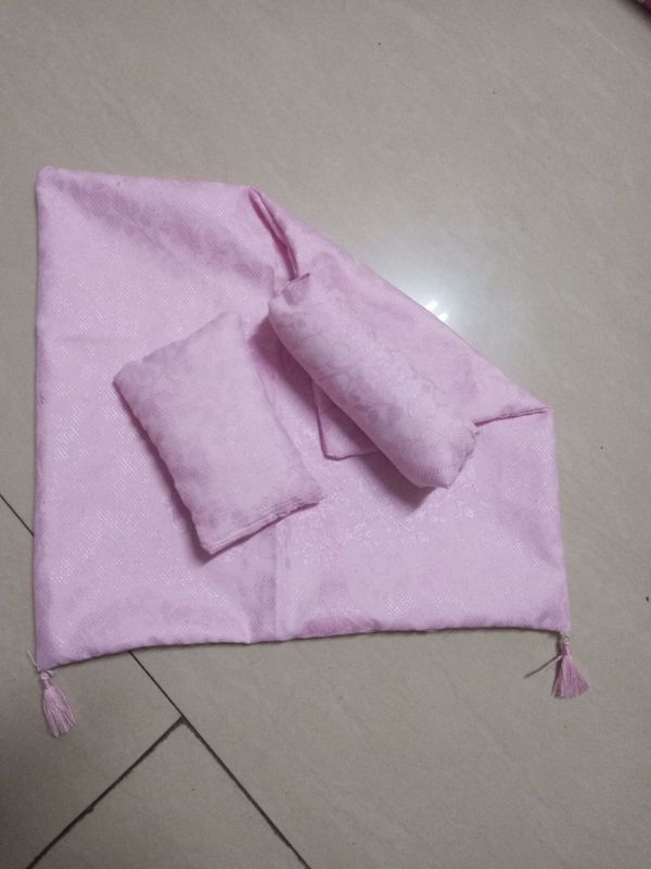 布艺手工可儿的床上用品制作方法