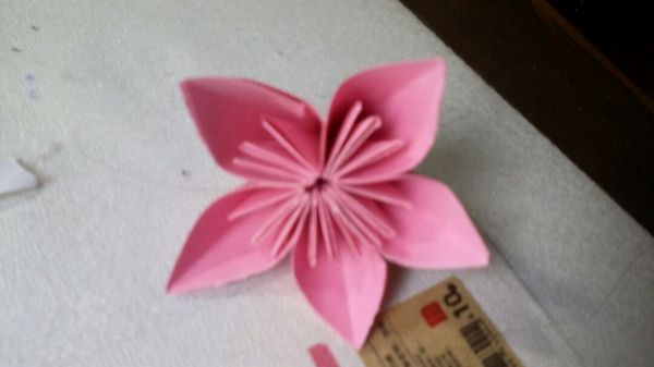 DIY简单折樱花折纸方法详细步骤图解