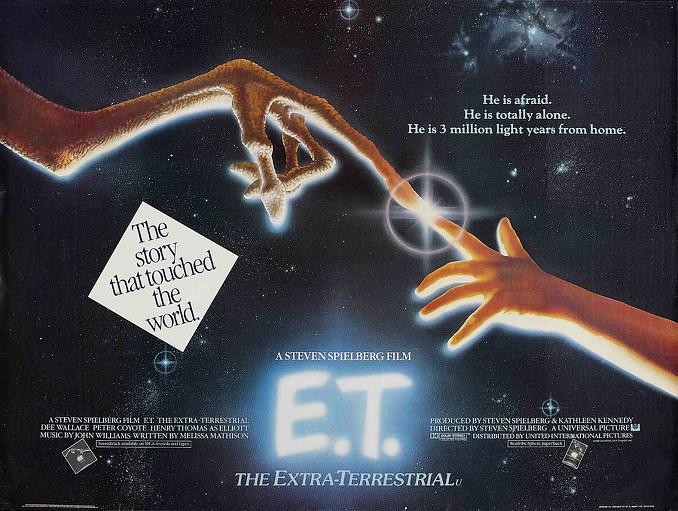 美国剧情电影《E.T. 外星人》电影海报