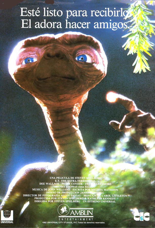 美国剧情电影《E.T. 外星人》电影海报