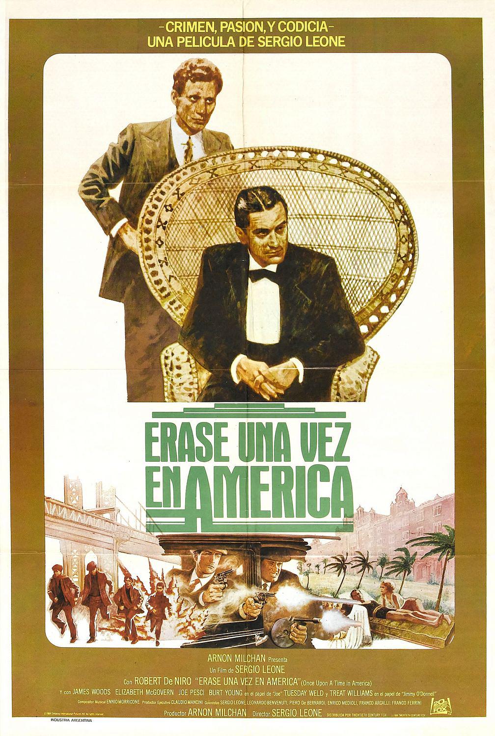 意大利剧情电影《美国往事》海报