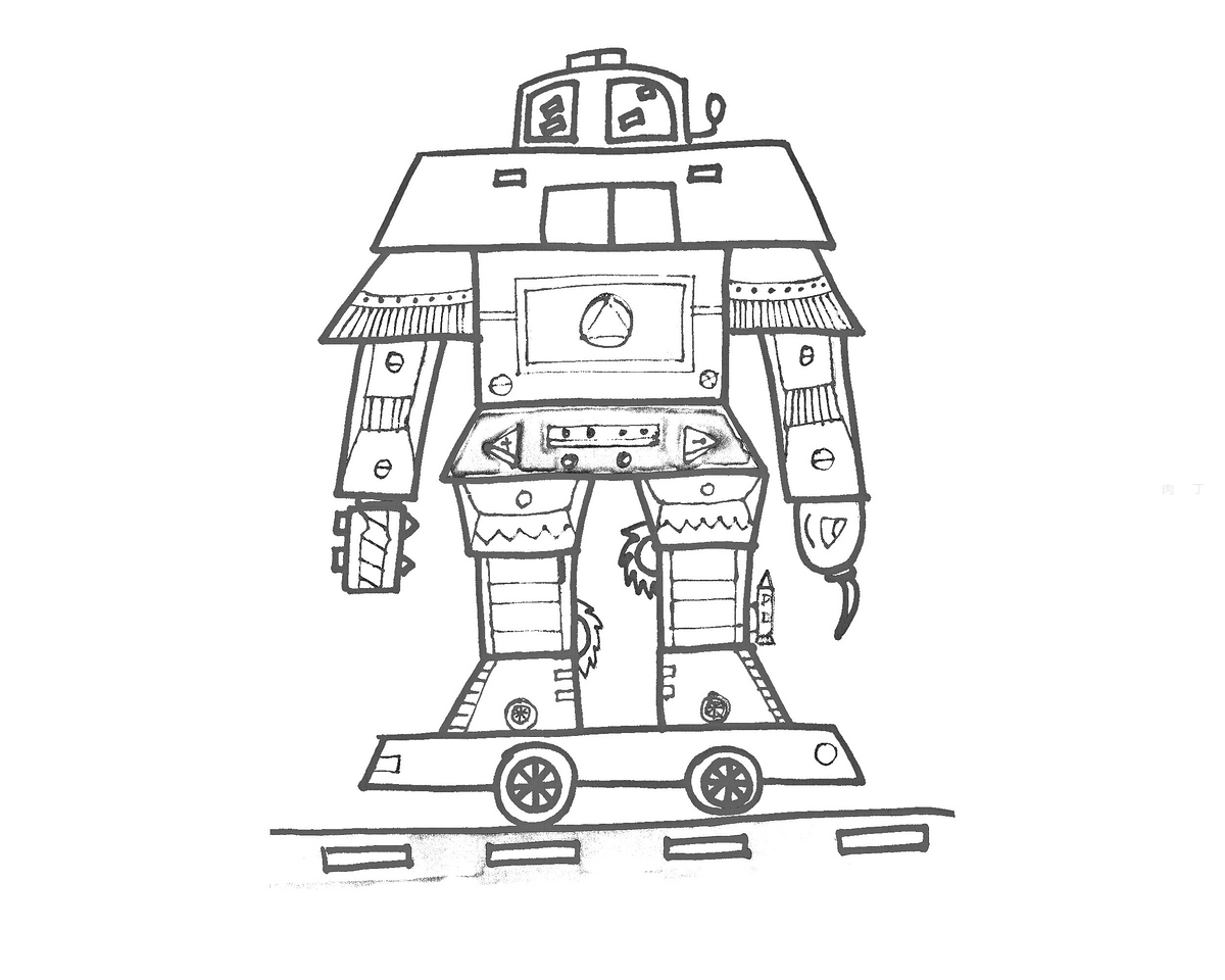 我，机器人|插画|商业插画|Daniel李 - 原创作品 - 站酷 (ZCOOL)